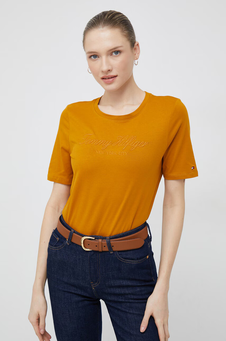 Tommy Hilfiger Памучна тениска - Pepit.bg