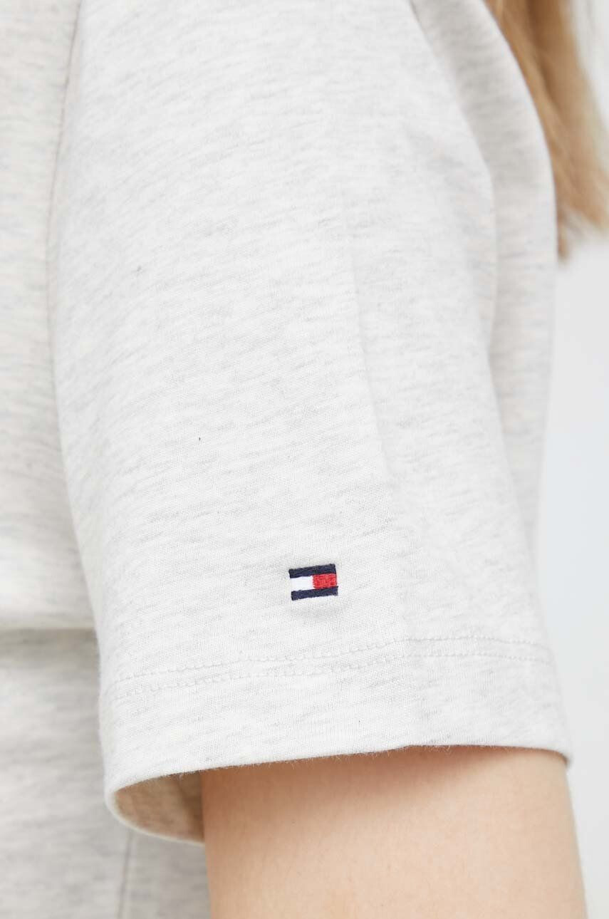 Tommy Hilfiger Памучна тениска в бежово - Pepit.bg