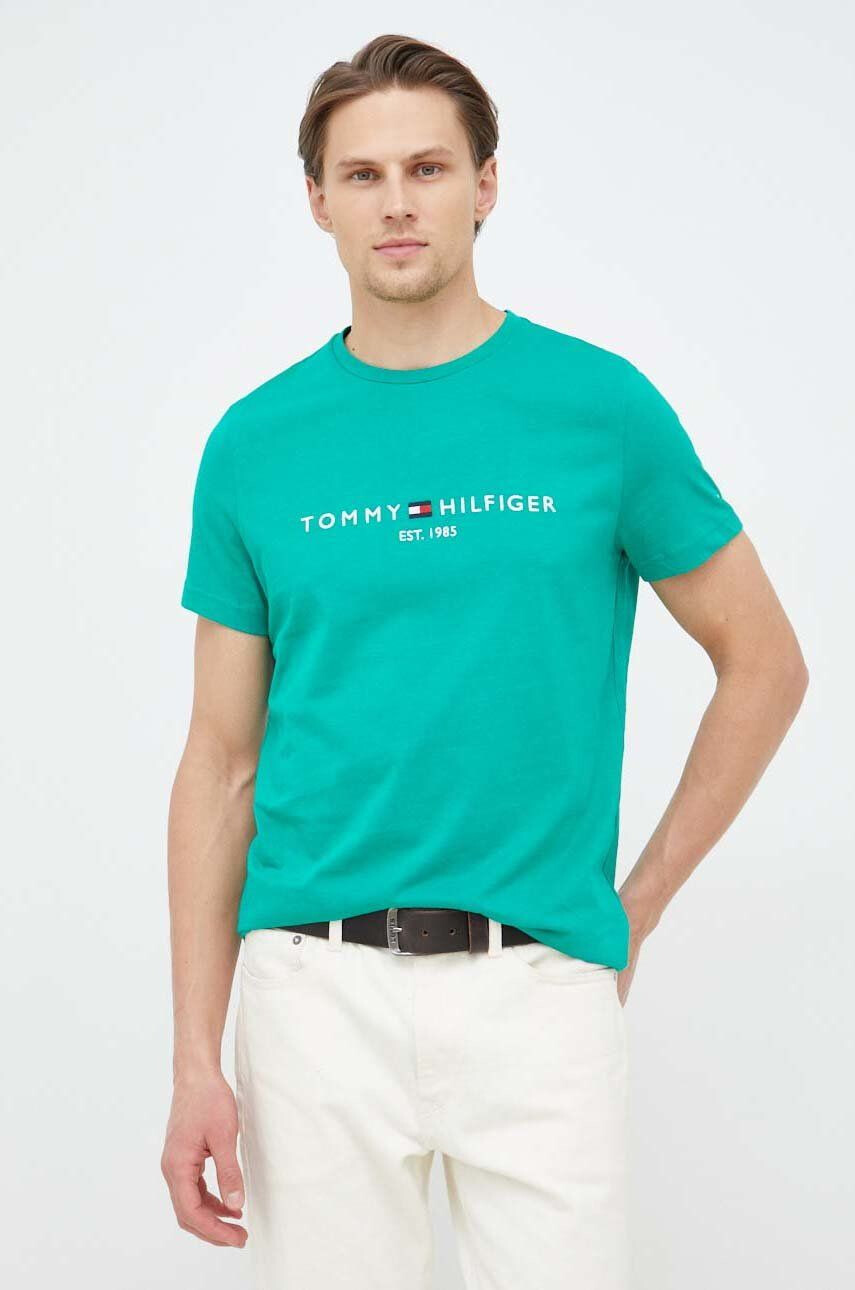 Tommy Hilfiger Памучна тениска - Pepit.bg