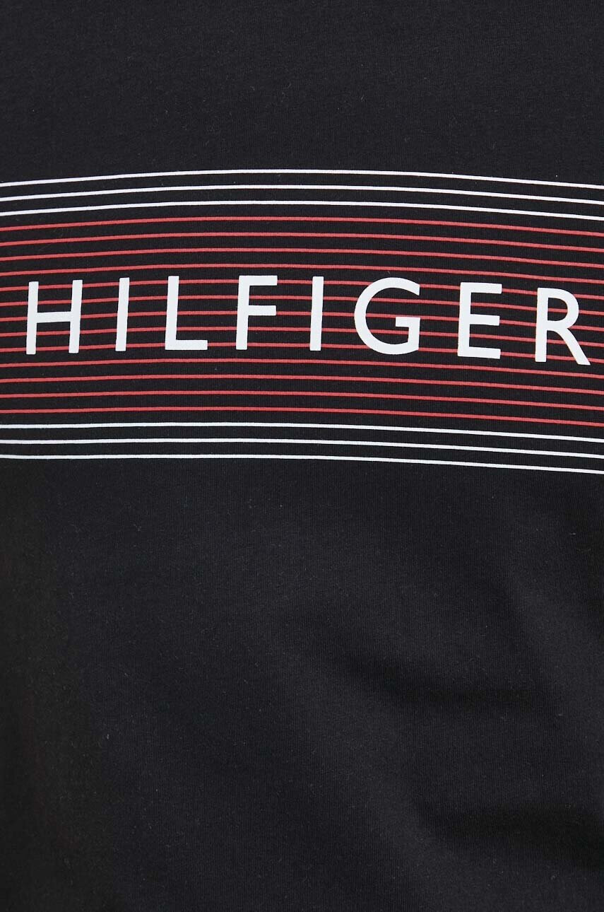 Tommy Hilfiger Памучна тениска в бяло - Pepit.bg