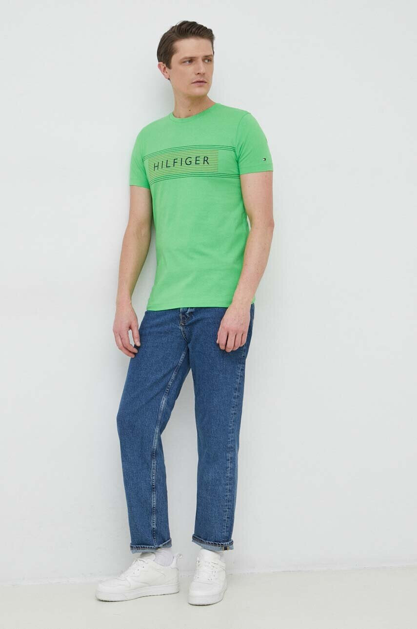 Tommy Hilfiger Памучна тениска - Pepit.bg