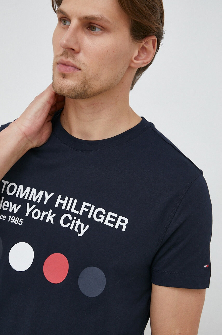 Tommy Hilfiger Памучна тениска - Pepit.bg