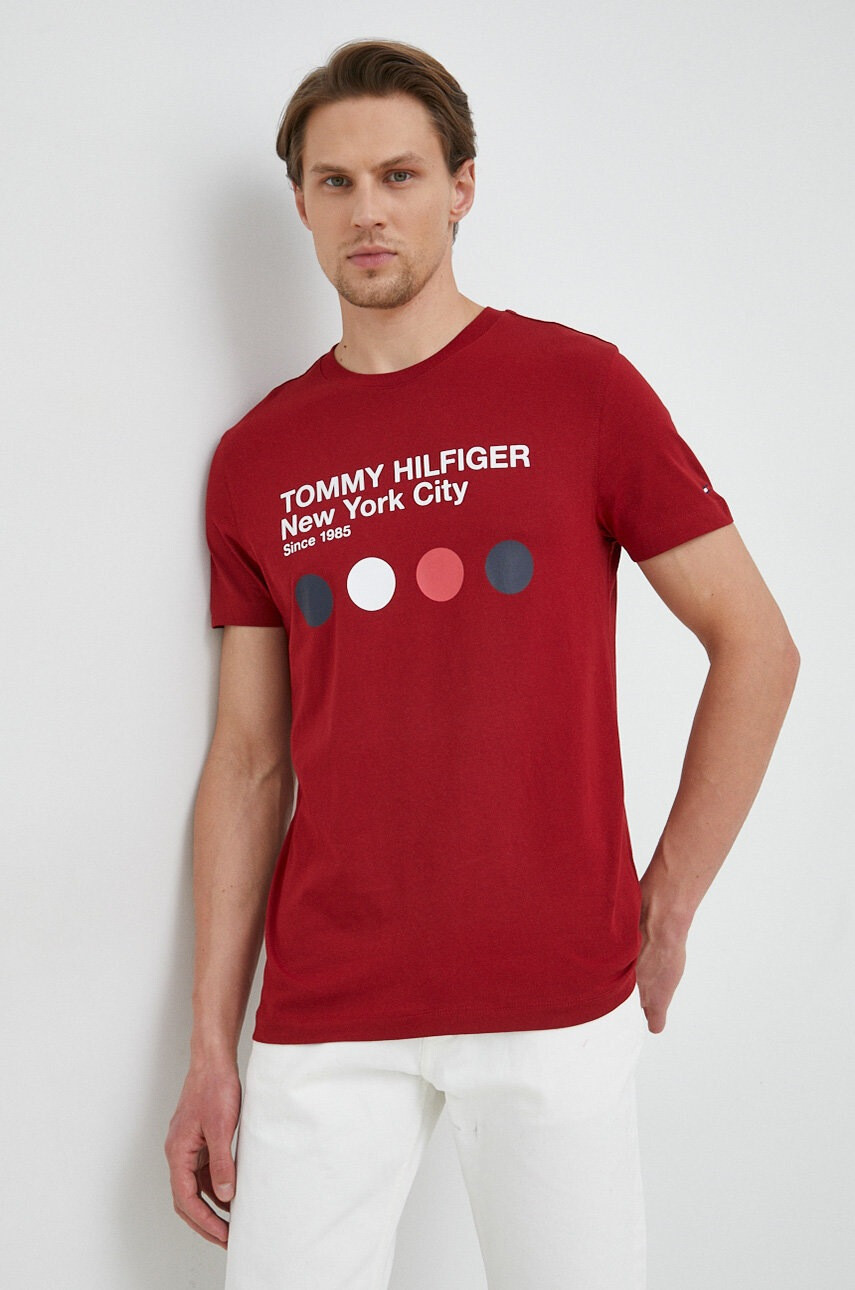 Tommy Hilfiger Памучна тениска - Pepit.bg