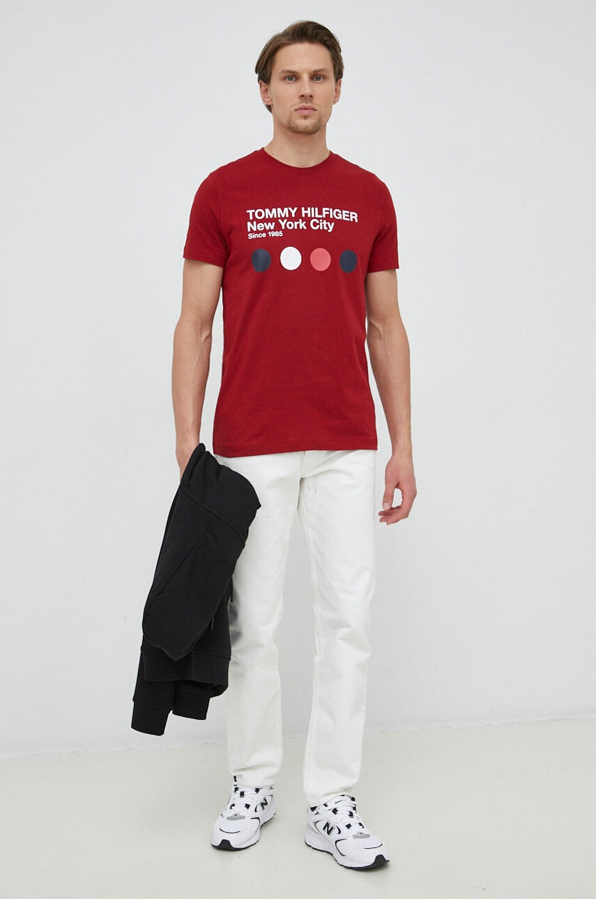 Tommy Hilfiger Памучна тениска - Pepit.bg