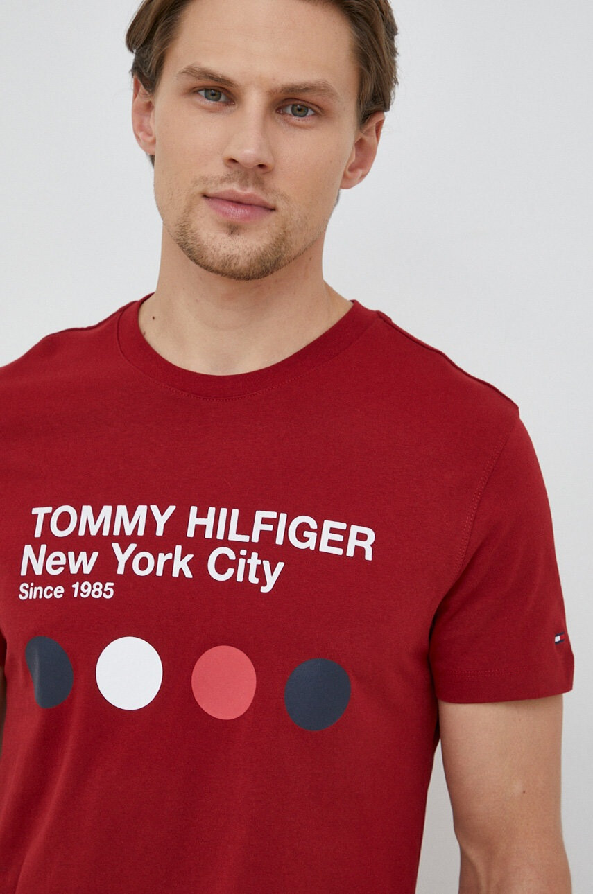 Tommy Hilfiger Памучна тениска - Pepit.bg