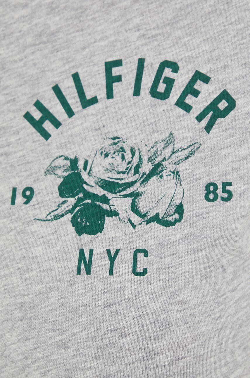 Tommy Hilfiger Памучна тениска в бяло - Pepit.bg