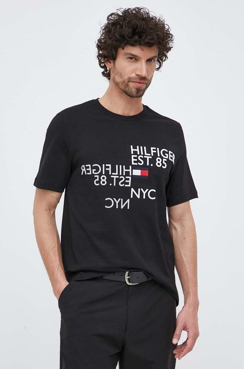 Tommy Hilfiger Памучна тениска - Pepit.bg