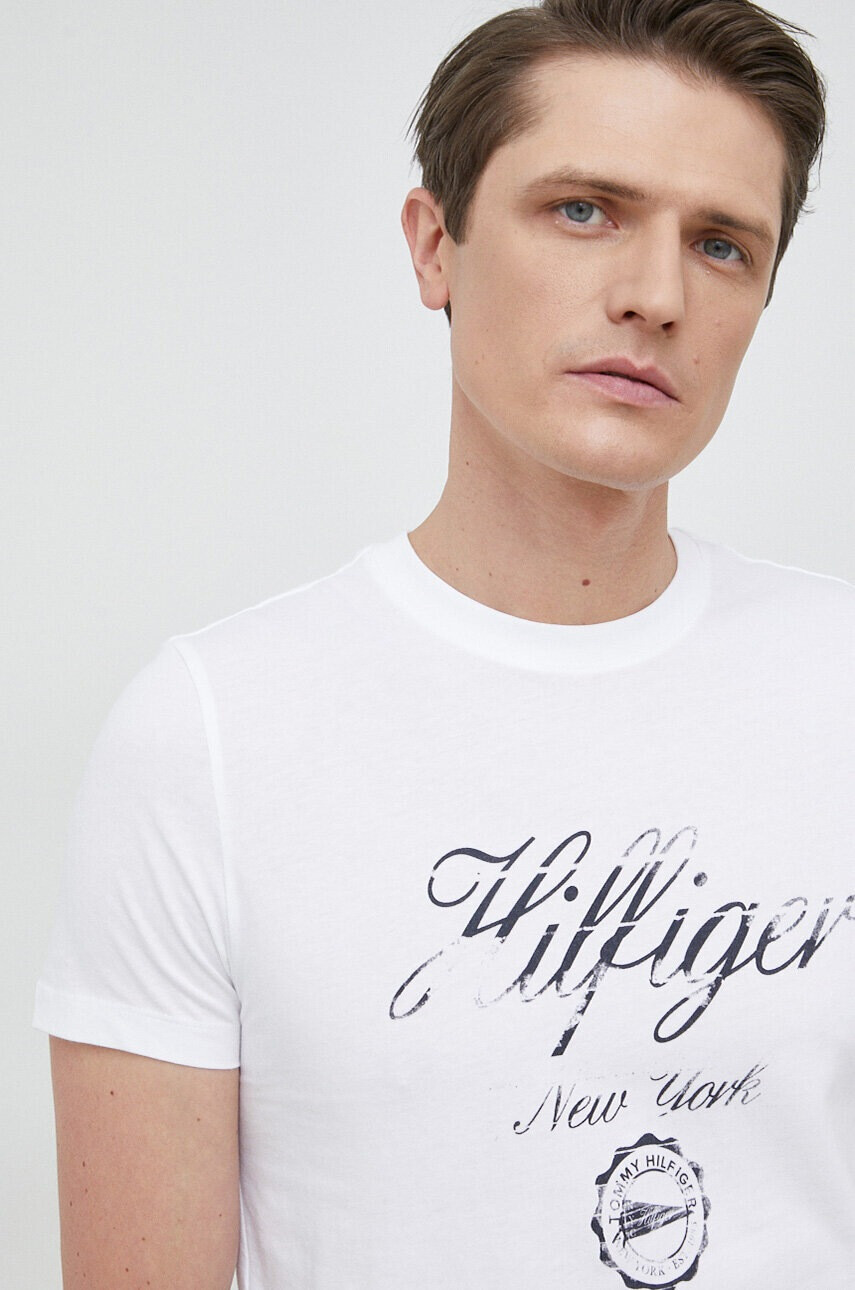 Tommy Hilfiger Памучна тениска - Pepit.bg