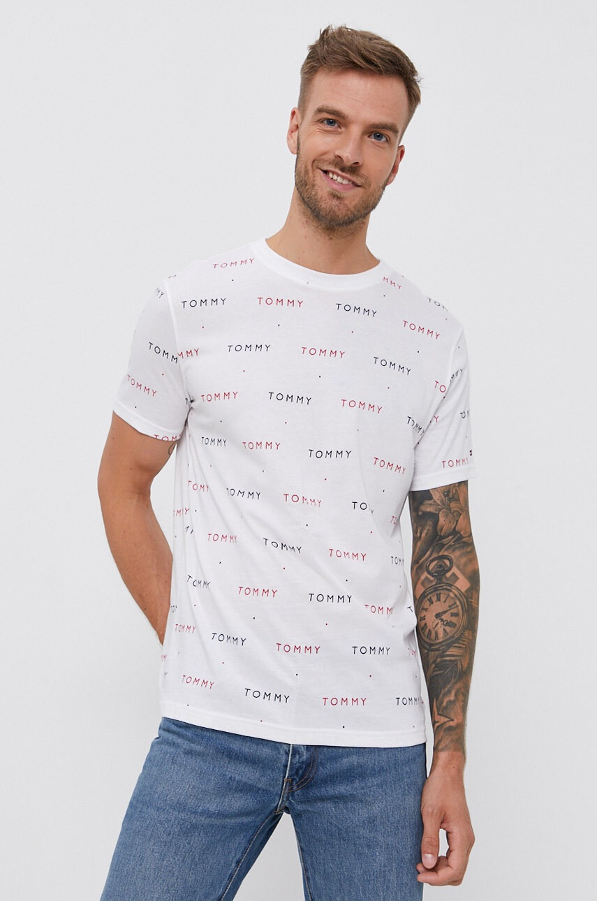 Tommy Hilfiger Памучна тениска - Pepit.bg