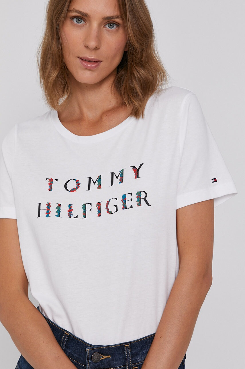 Tommy Hilfiger Памучна тениска - Pepit.bg