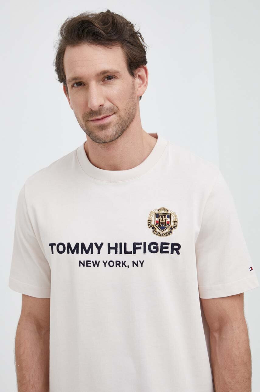Tommy Hilfiger Памучна тениска - Pepit.bg