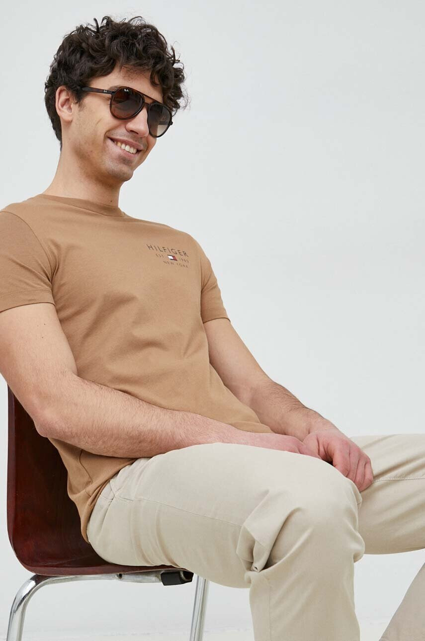 Tommy Hilfiger Памучна тениска - Pepit.bg