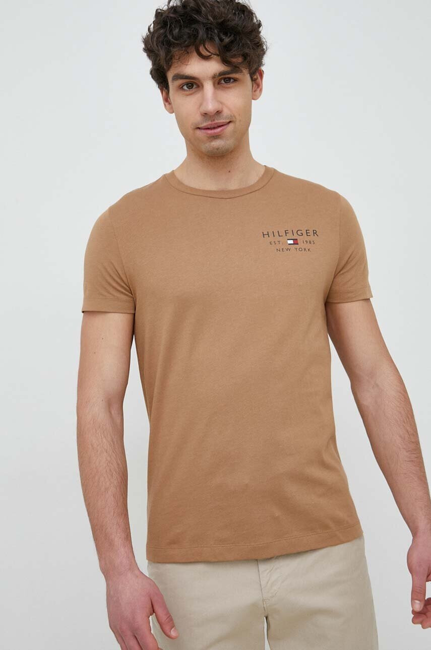 Tommy Hilfiger Памучна тениска - Pepit.bg