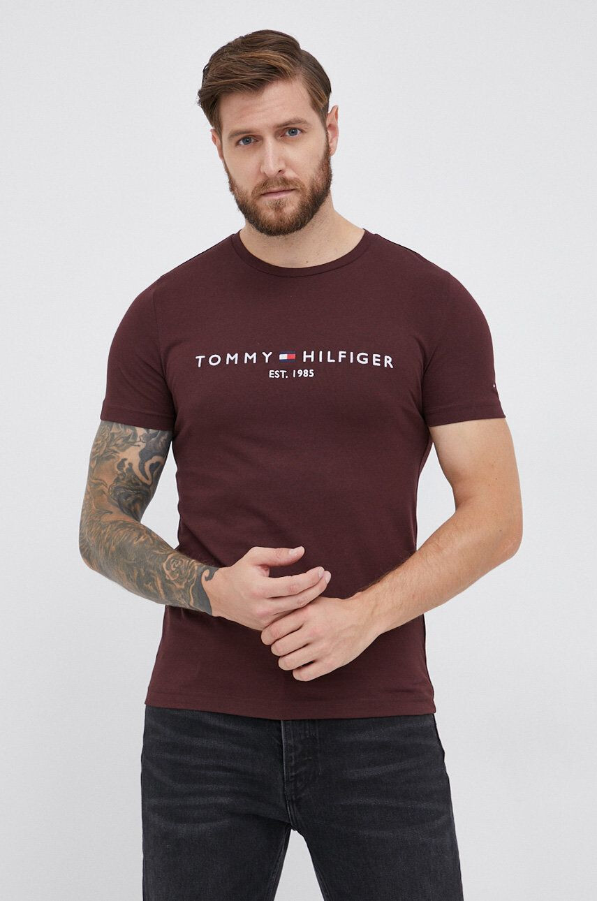 Tommy Hilfiger Памучна тениска - Pepit.bg