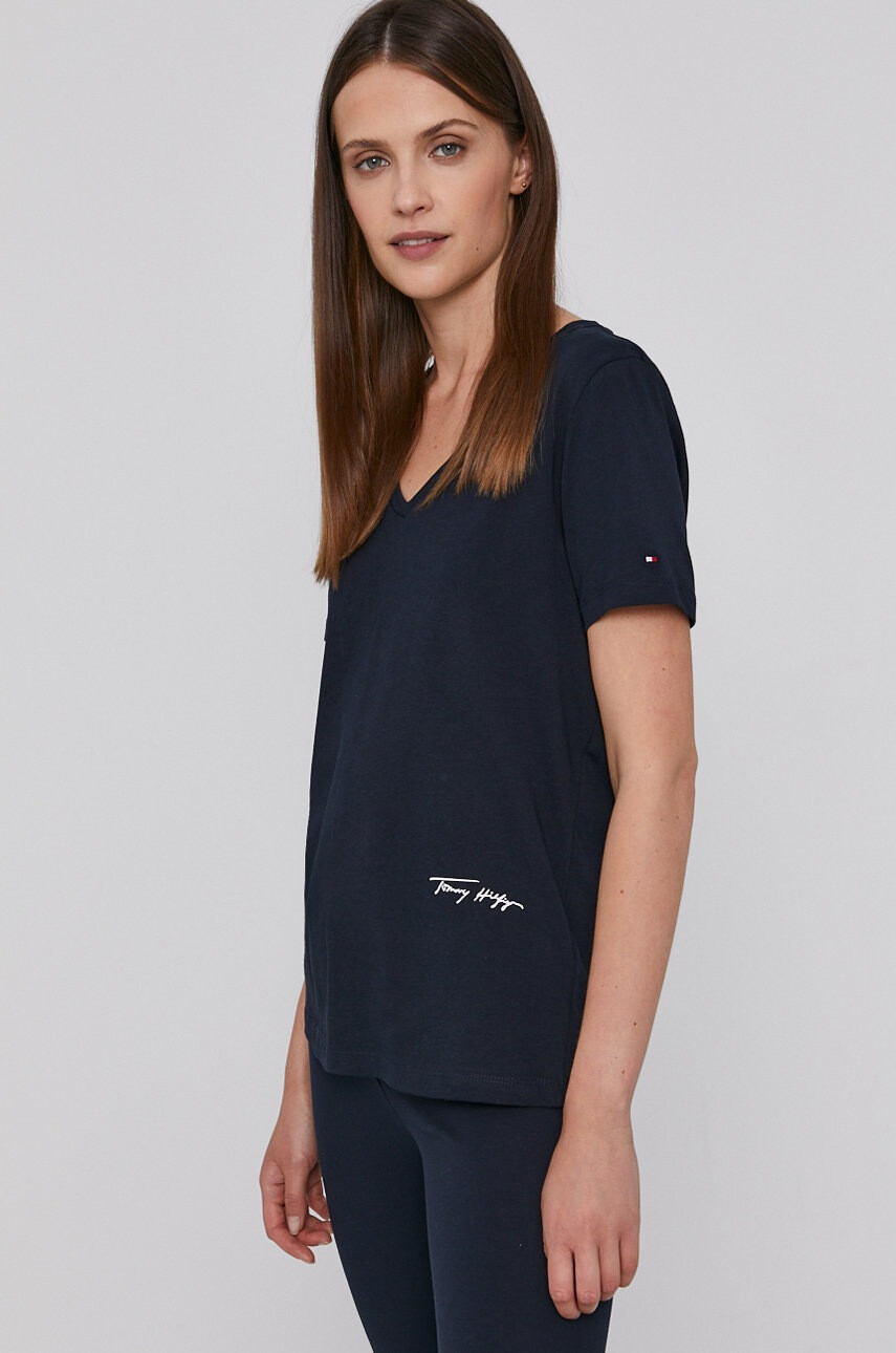Tommy Hilfiger Памучна тениска - Pepit.bg