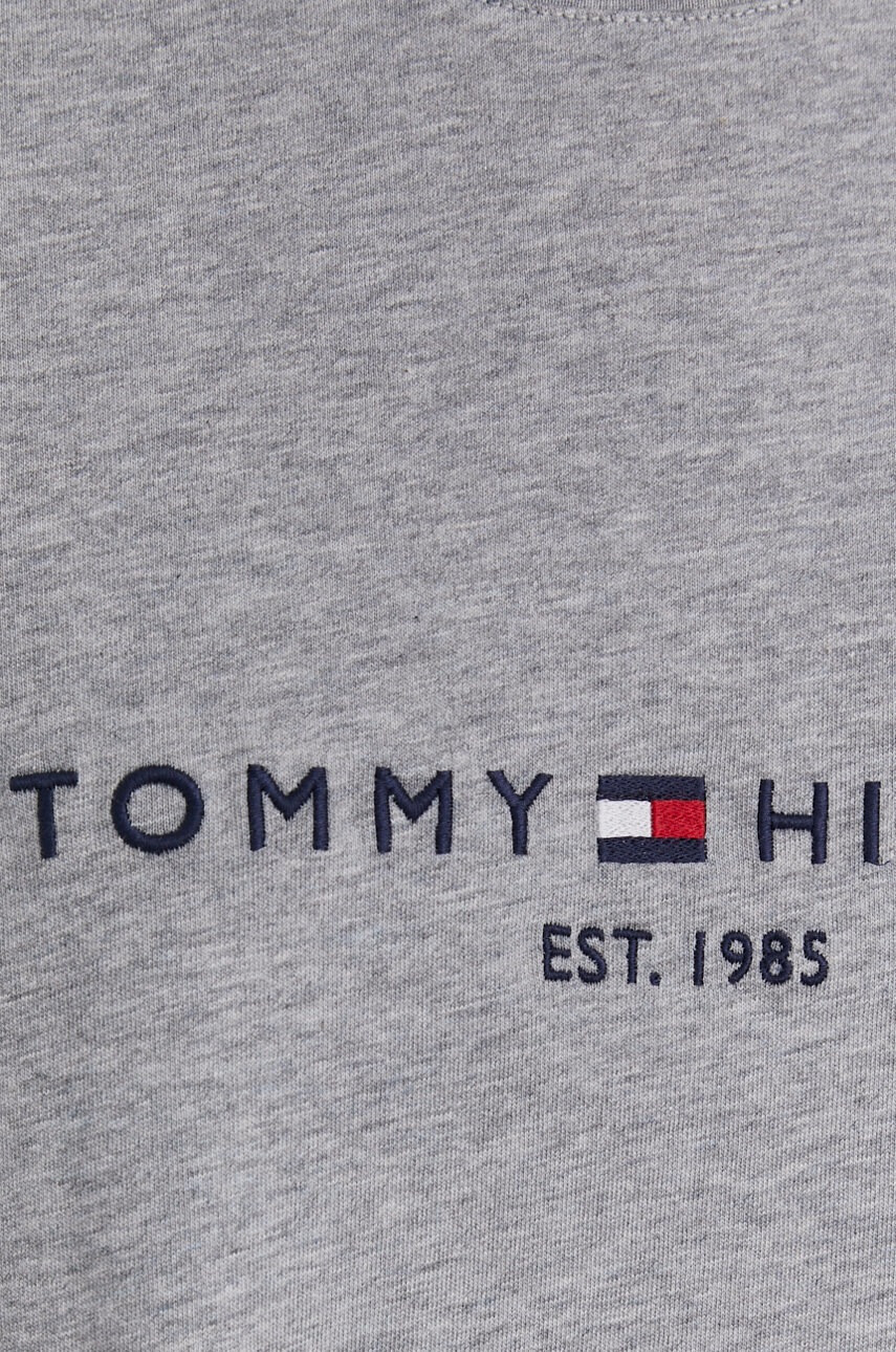 Tommy Hilfiger Памучна тениска в сиво - Pepit.bg