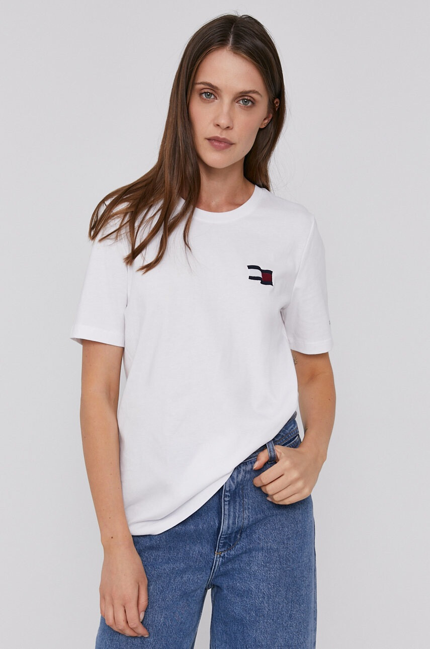Tommy Hilfiger Памучна тениска - Pepit.bg