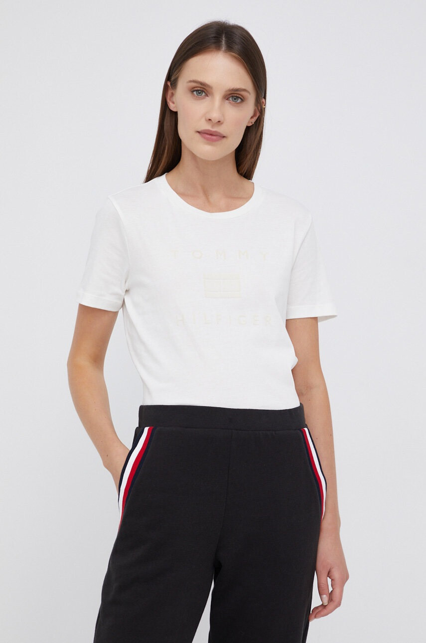 Tommy Hilfiger Памучна тениска - Pepit.bg