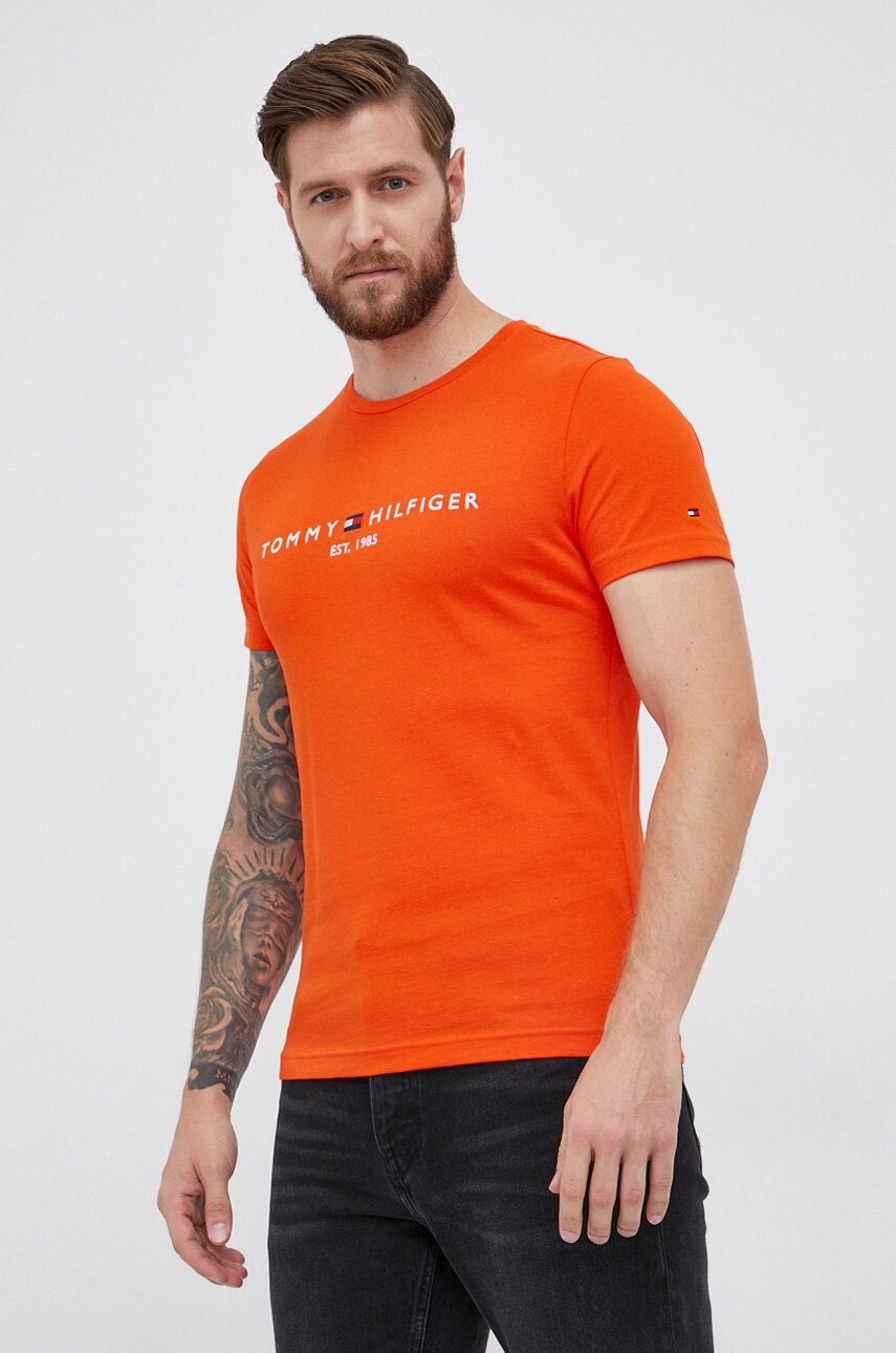Tommy Hilfiger Памучна тениска - Pepit.bg