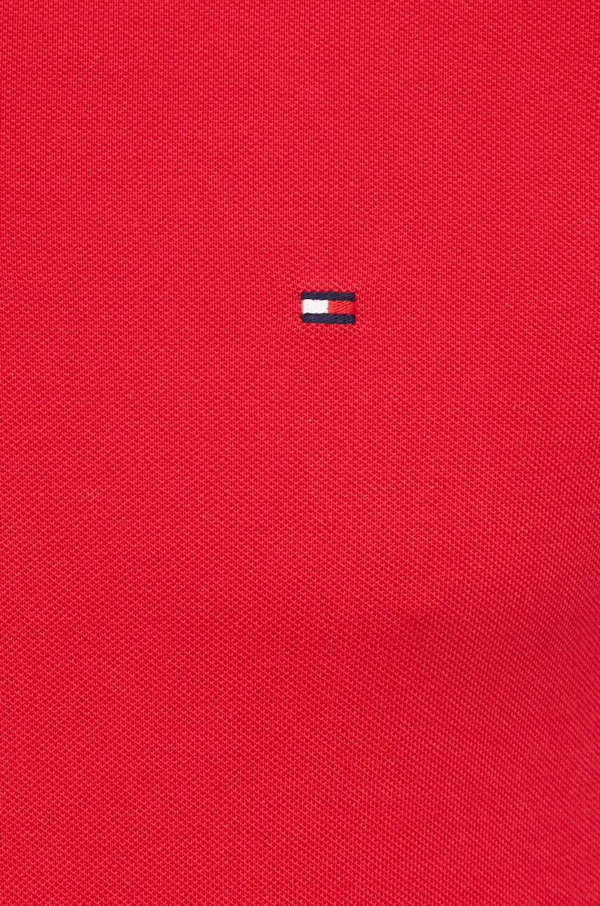 Tommy Hilfiger Памучна тениска с яка - Pepit.bg