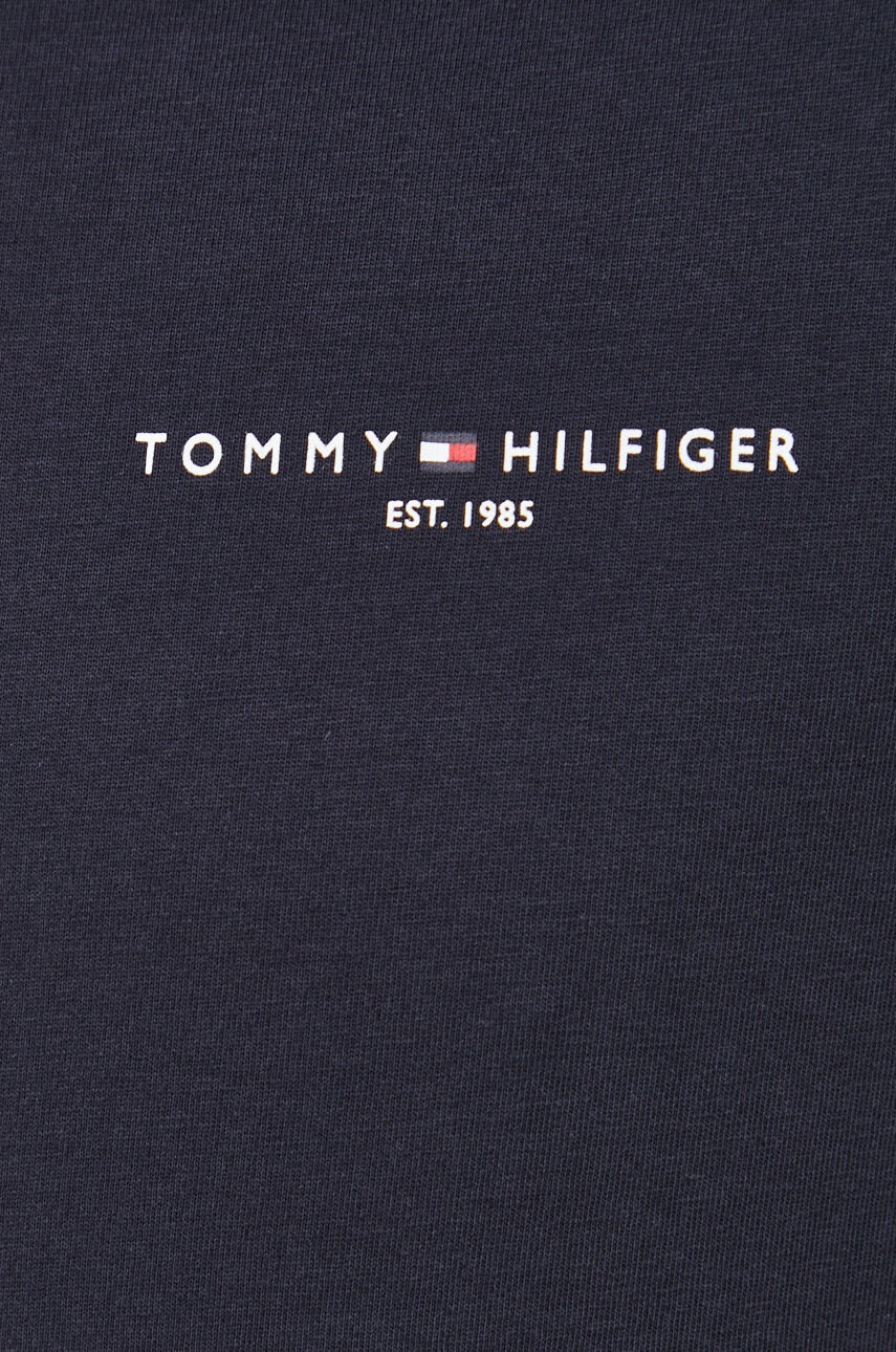 Tommy Hilfiger Памучна тениска с яка - Pepit.bg