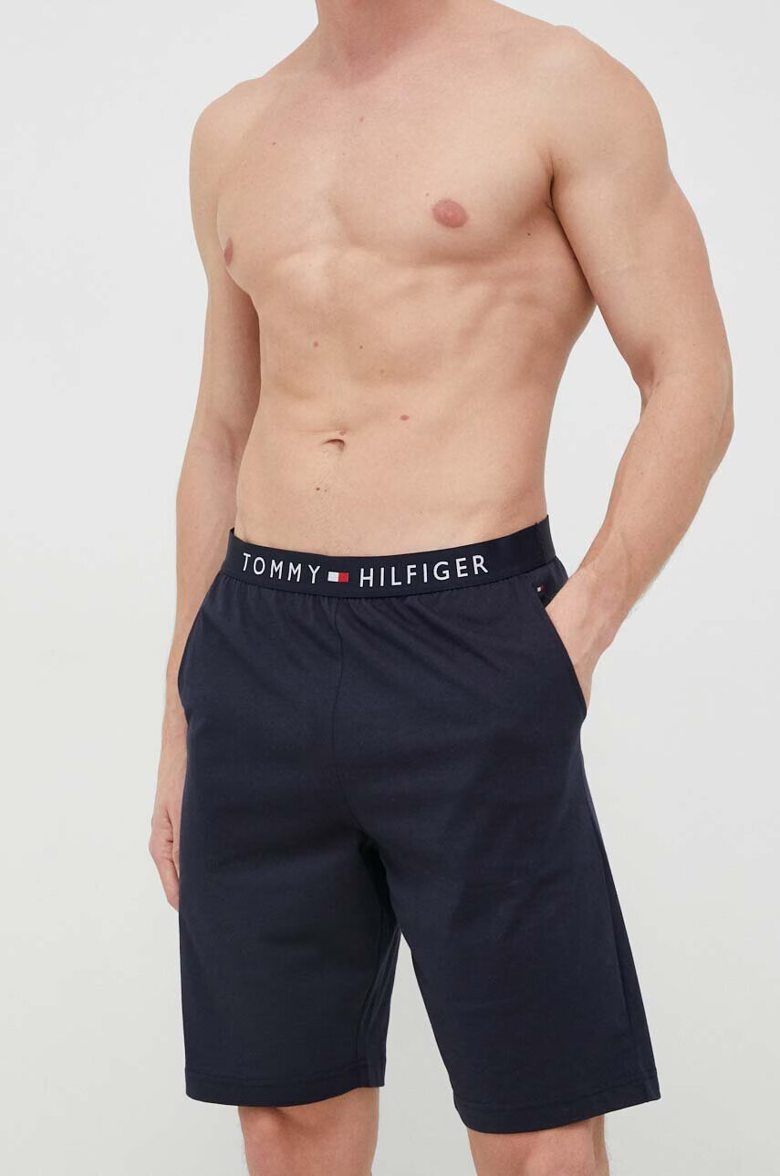 Tommy Hilfiger Памучно късо долнище на пижама - Pepit.bg