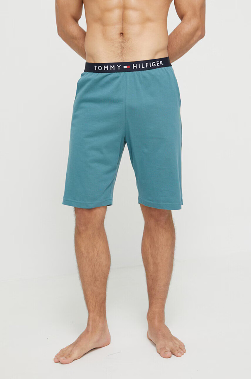 Tommy Hilfiger Памучно късо долнище на пижама - Pepit.bg