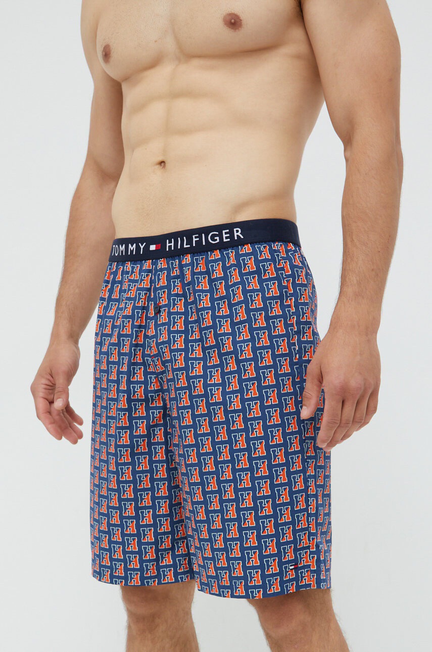 Tommy Hilfiger Памучно късо долнище на пижама - Pepit.bg
