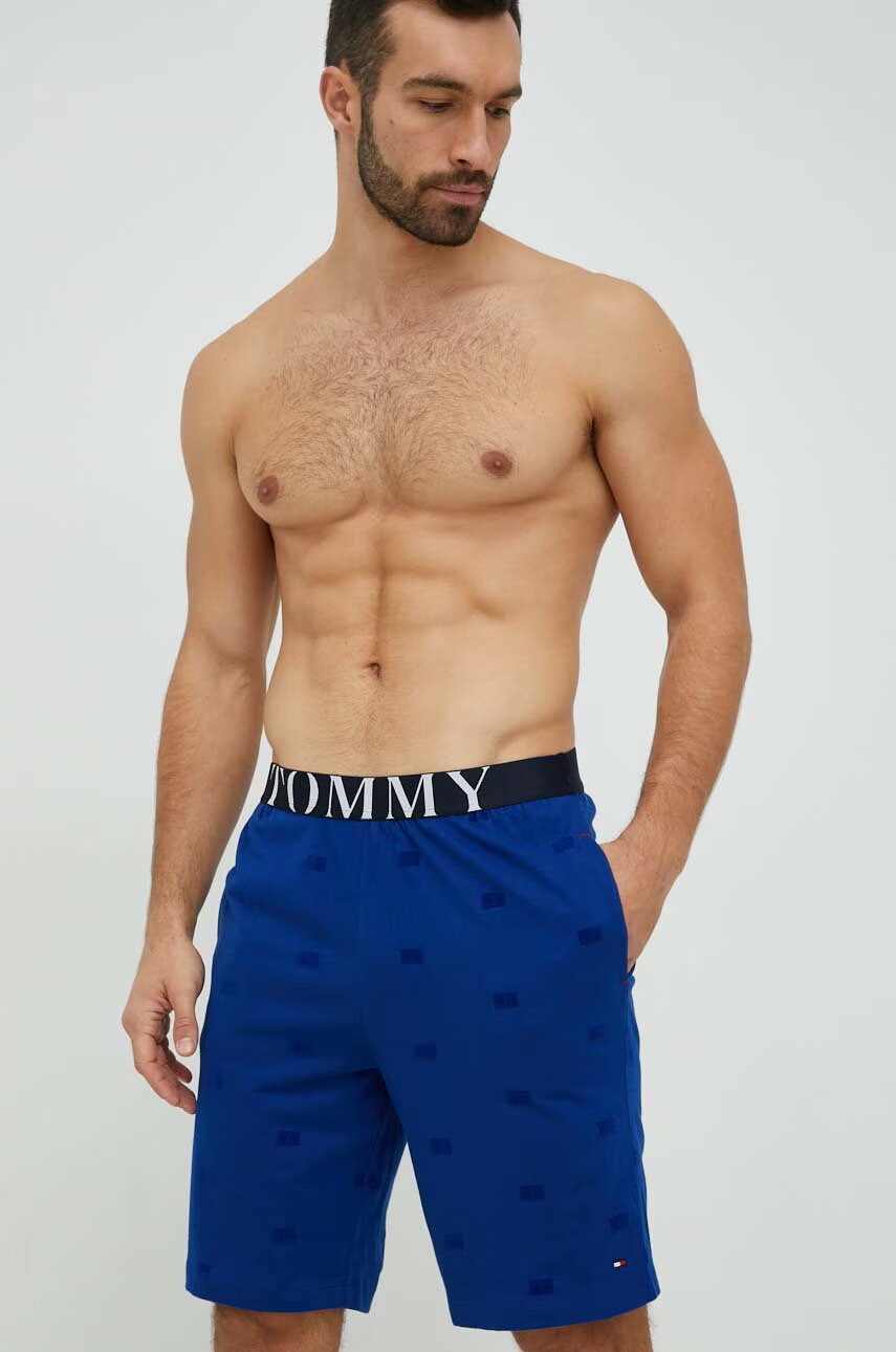 Tommy Hilfiger Памучно късо долнище на пижама - Pepit.bg