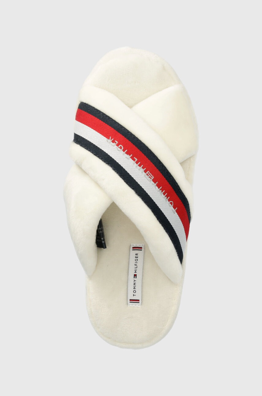 Tommy Hilfiger Пантофи Comfy Home Slippers With Straps в бежово - Pepit.bg