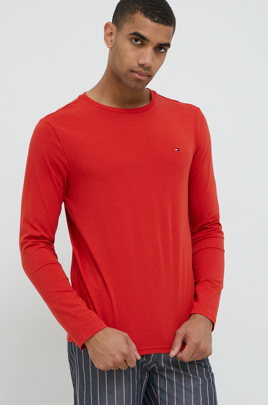 Tommy Hilfiger Пижама мъжка с изчистен дизайн - Pepit.bg