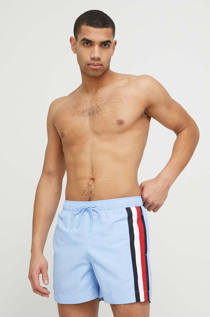 Tommy Hilfiger Плувни шорти в синьо - Pepit.bg
