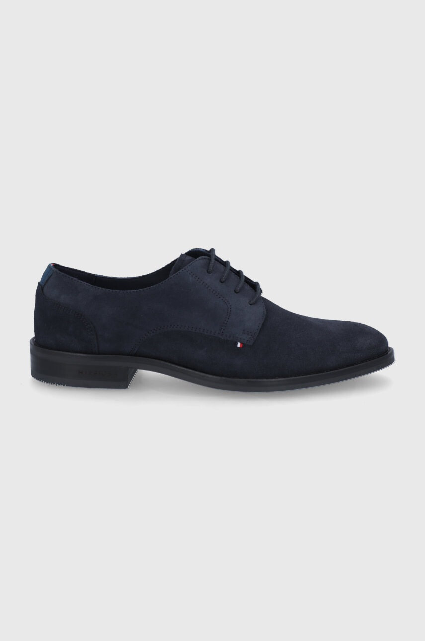 Tommy Hilfiger Половинки обувки от велур - Pepit.bg