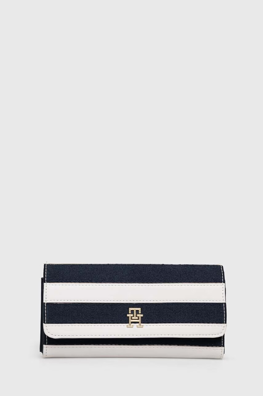 Tommy Hilfiger Портфейл дамски в тъмносиньо - Pepit.bg
