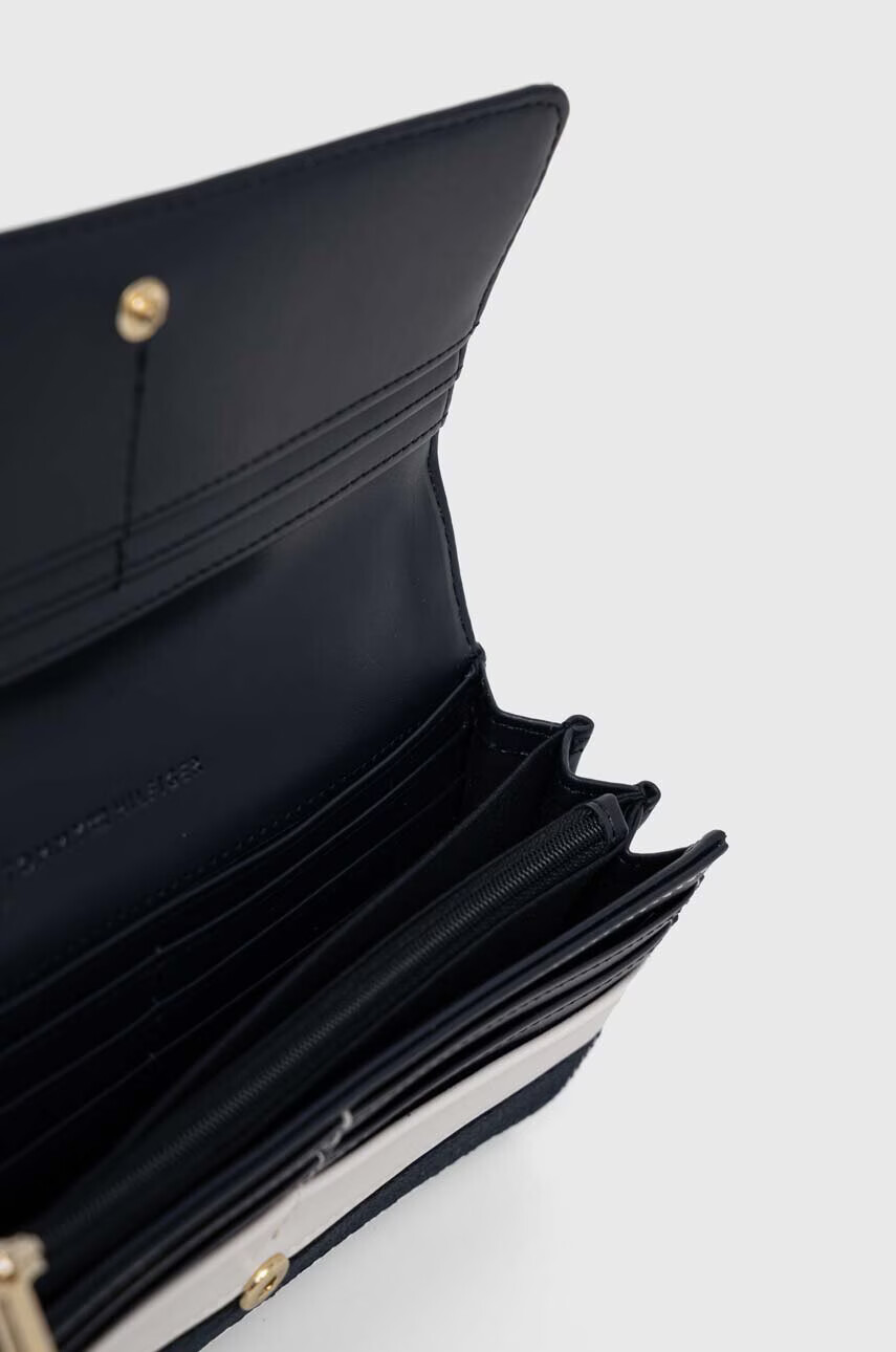 Tommy Hilfiger Портфейл дамски в тъмносиньо - Pepit.bg
