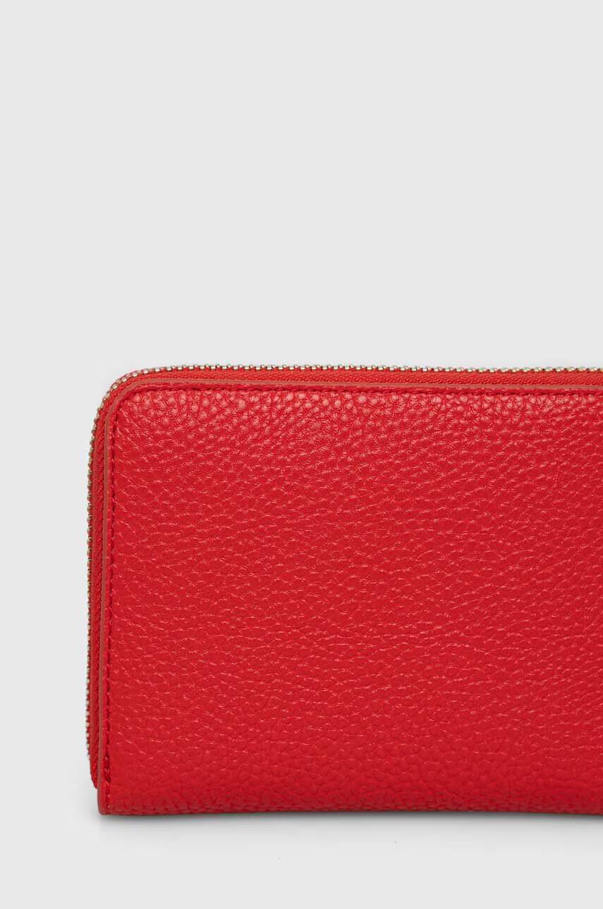 Tommy Hilfiger Портфейл дамски в червено - Pepit.bg