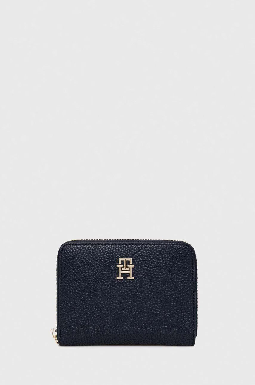Tommy Hilfiger Портфейл дамски в тъмносиньо - Pepit.bg