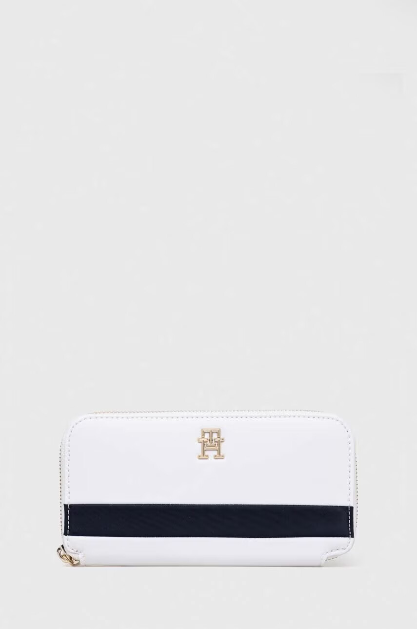 Tommy Hilfiger Портфейл дамски в бяло - Pepit.bg