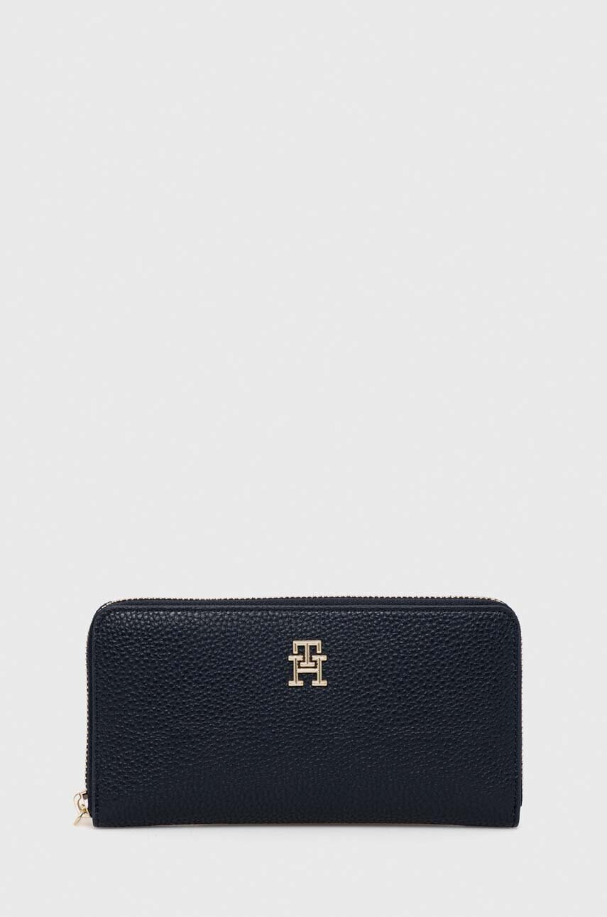 Tommy Hilfiger Портфейл дамски в тъмносиньо - Pepit.bg