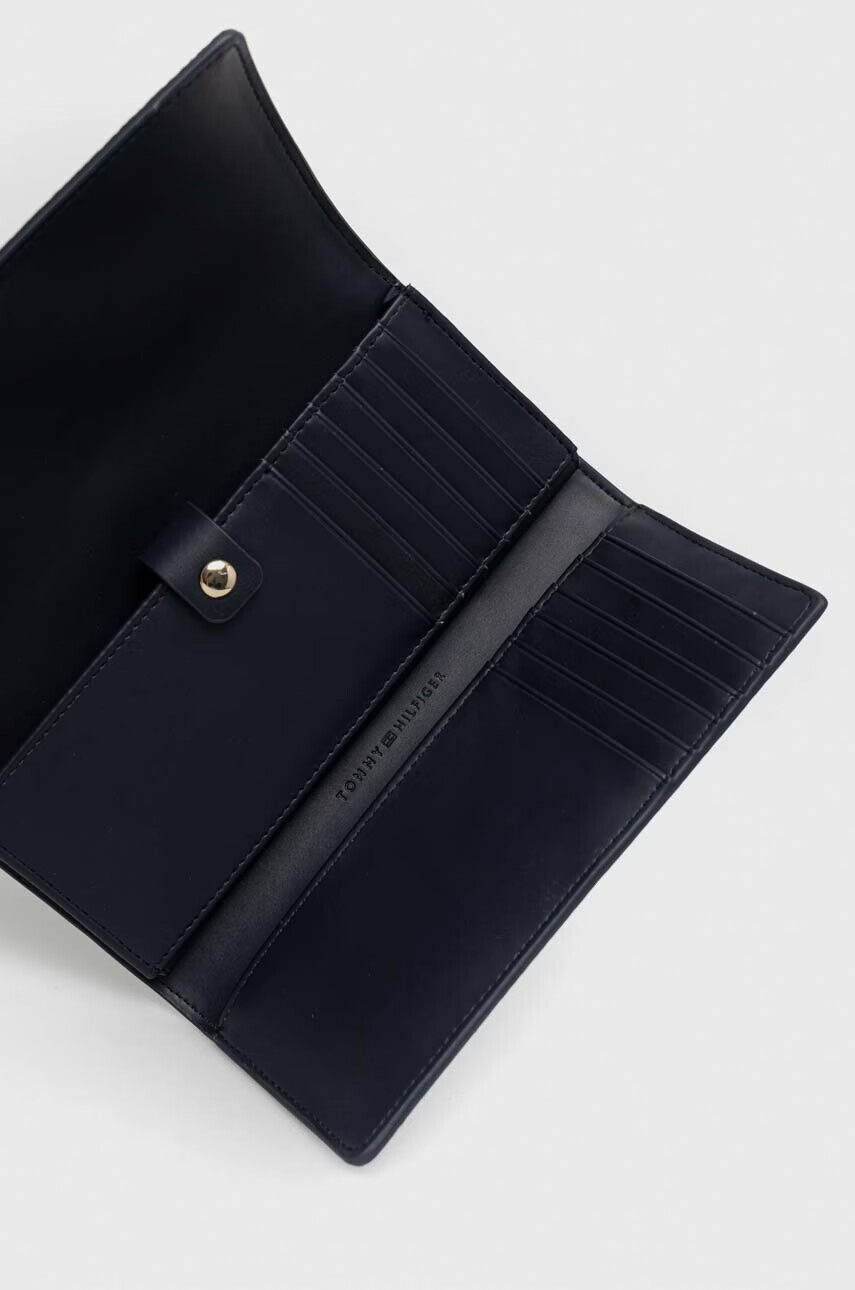 Tommy Hilfiger Портфейл дамски в тъмносиньо - Pepit.bg
