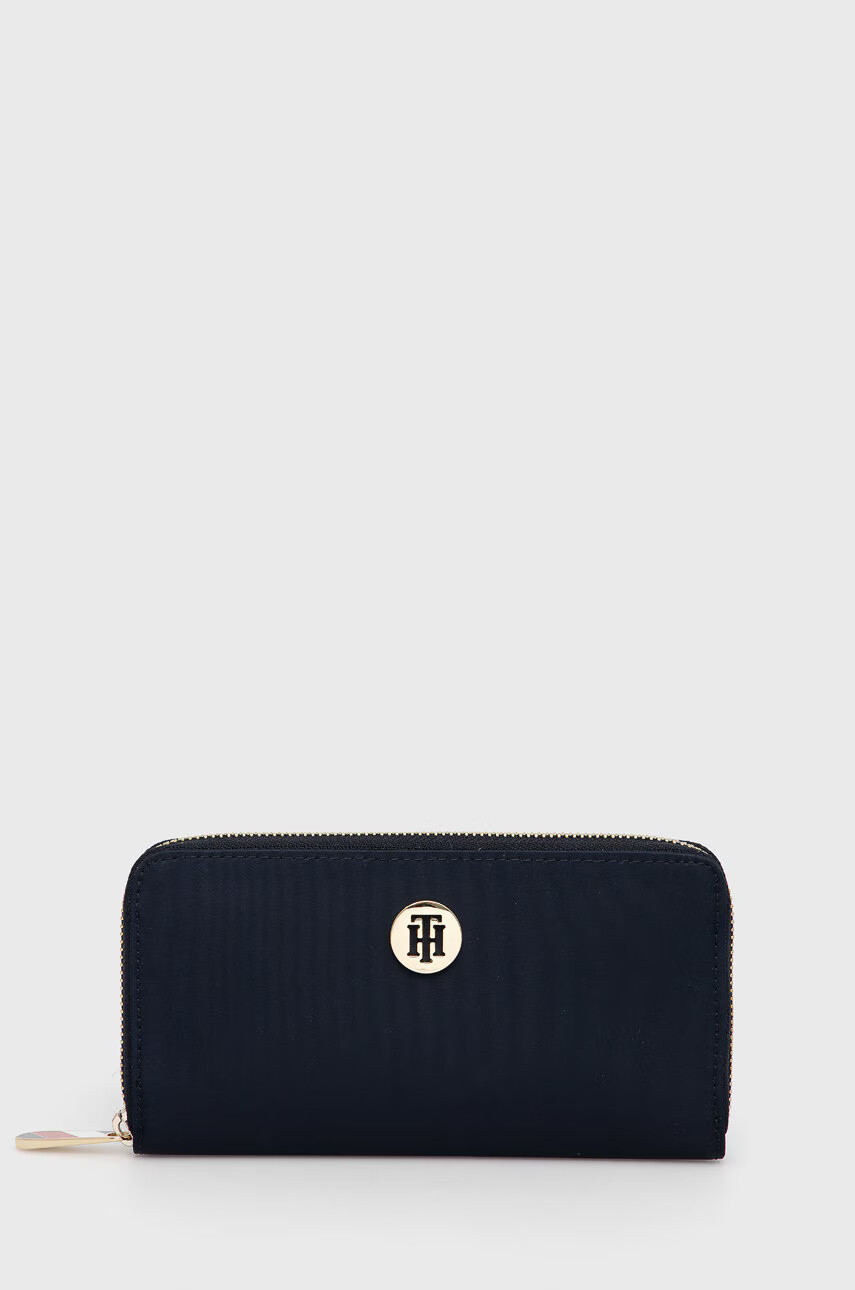 Tommy Hilfiger Портфейл дамски в тъмносиньо - Pepit.bg
