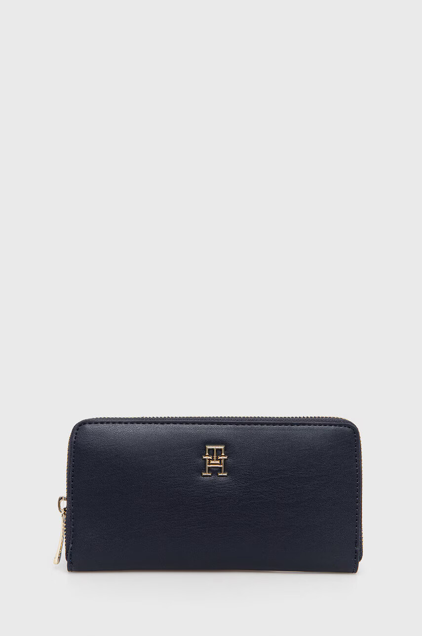 Tommy Hilfiger Портфейл дамски в тъмносиньо - Pepit.bg