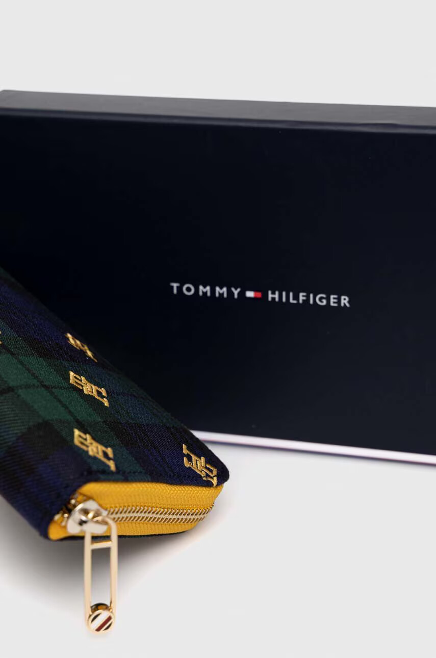 Tommy Hilfiger Портмоне дамски в тъмносиньо - Pepit.bg