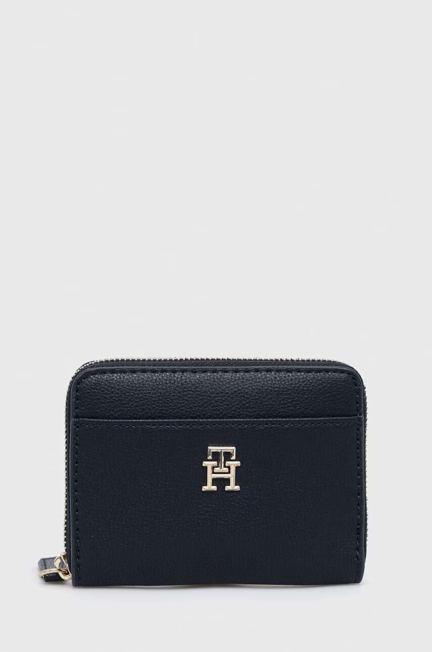 Tommy Hilfiger Портмоне дамски в тъмносиньо - Pepit.bg