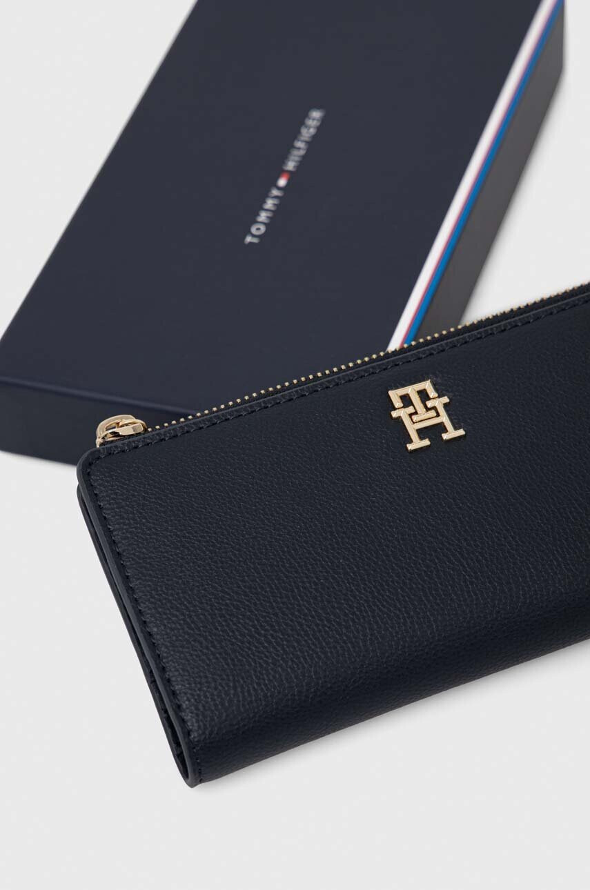 Tommy Hilfiger Портмоне дамски в тъмносиньо - Pepit.bg