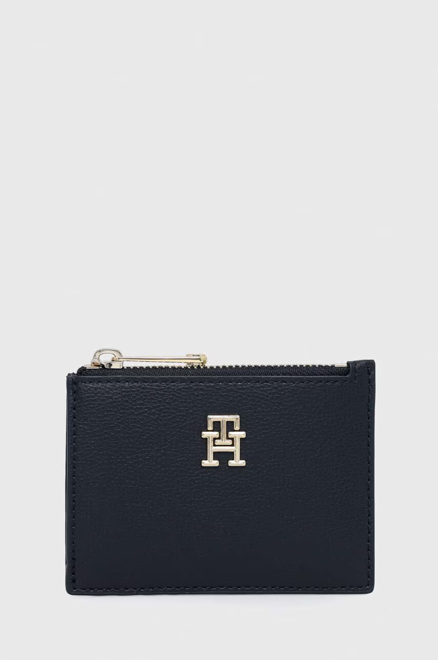 Tommy Hilfiger Портмоне дамски в тъмносиньо - Pepit.bg