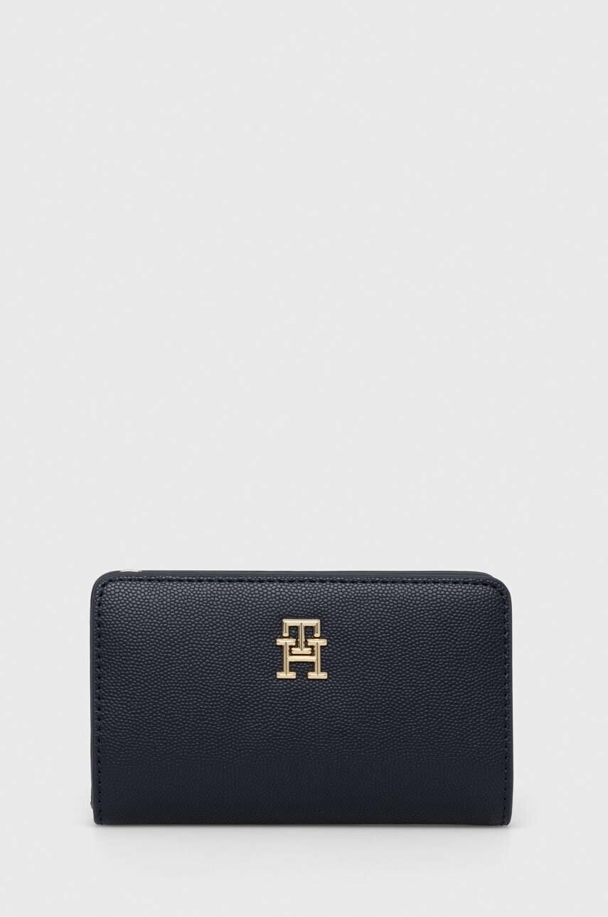 Tommy Hilfiger Портмоне дамски в тъмносиньо - Pepit.bg
