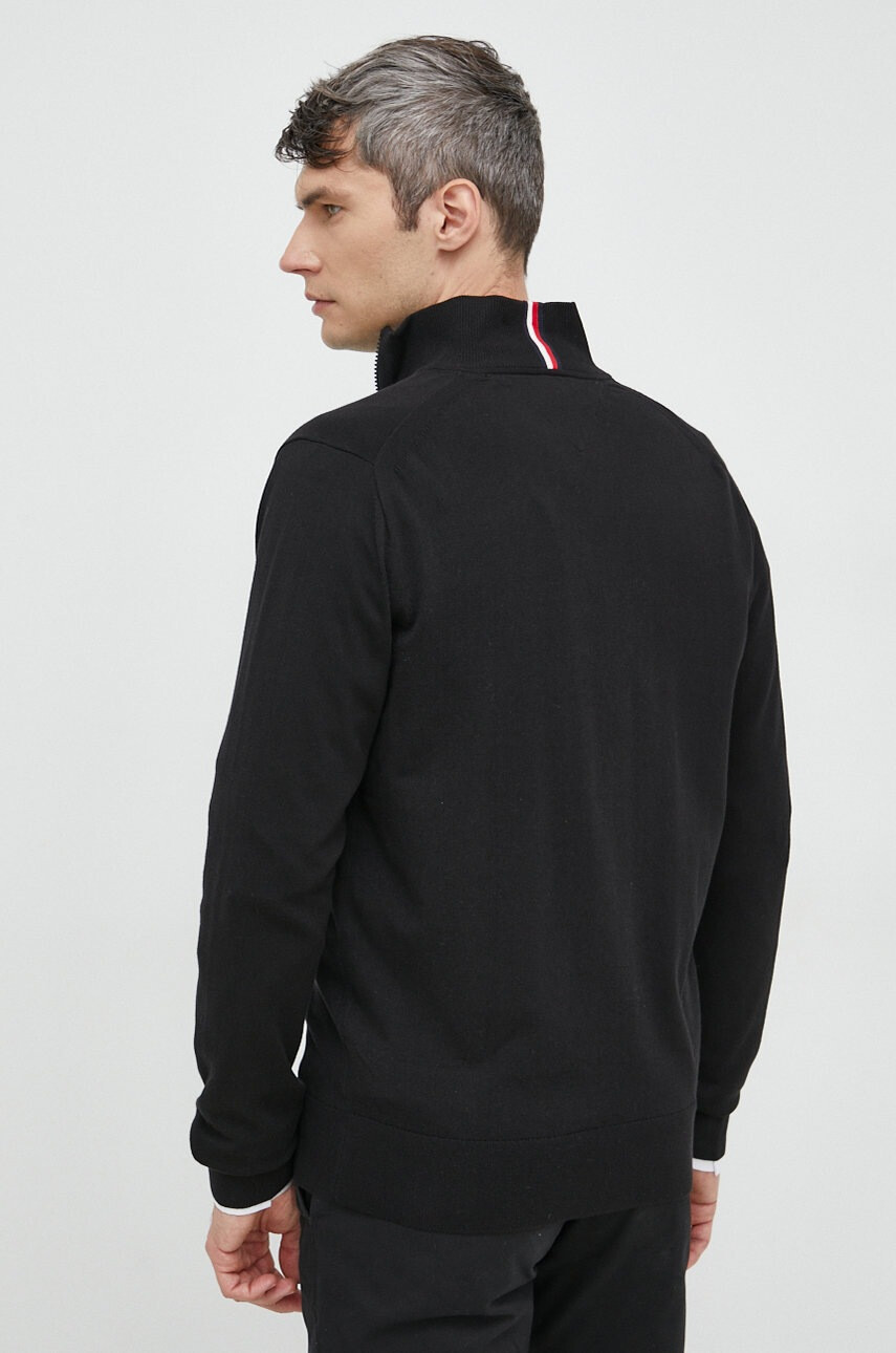 Tommy Hilfiger Пуловер мъжки в черно - Pepit.bg