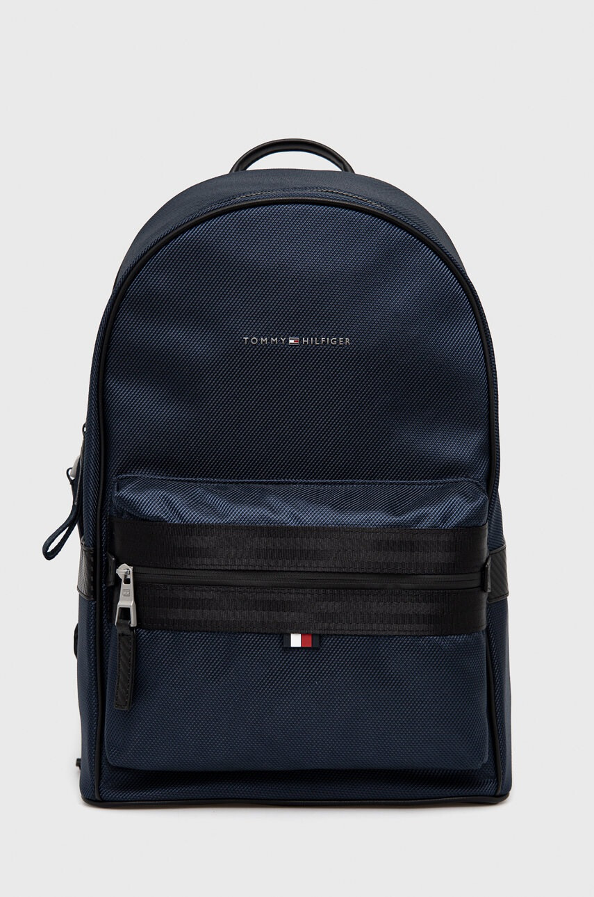 Tommy Hilfiger Раница мъжка в тъмносиньо голям размер - Pepit.bg