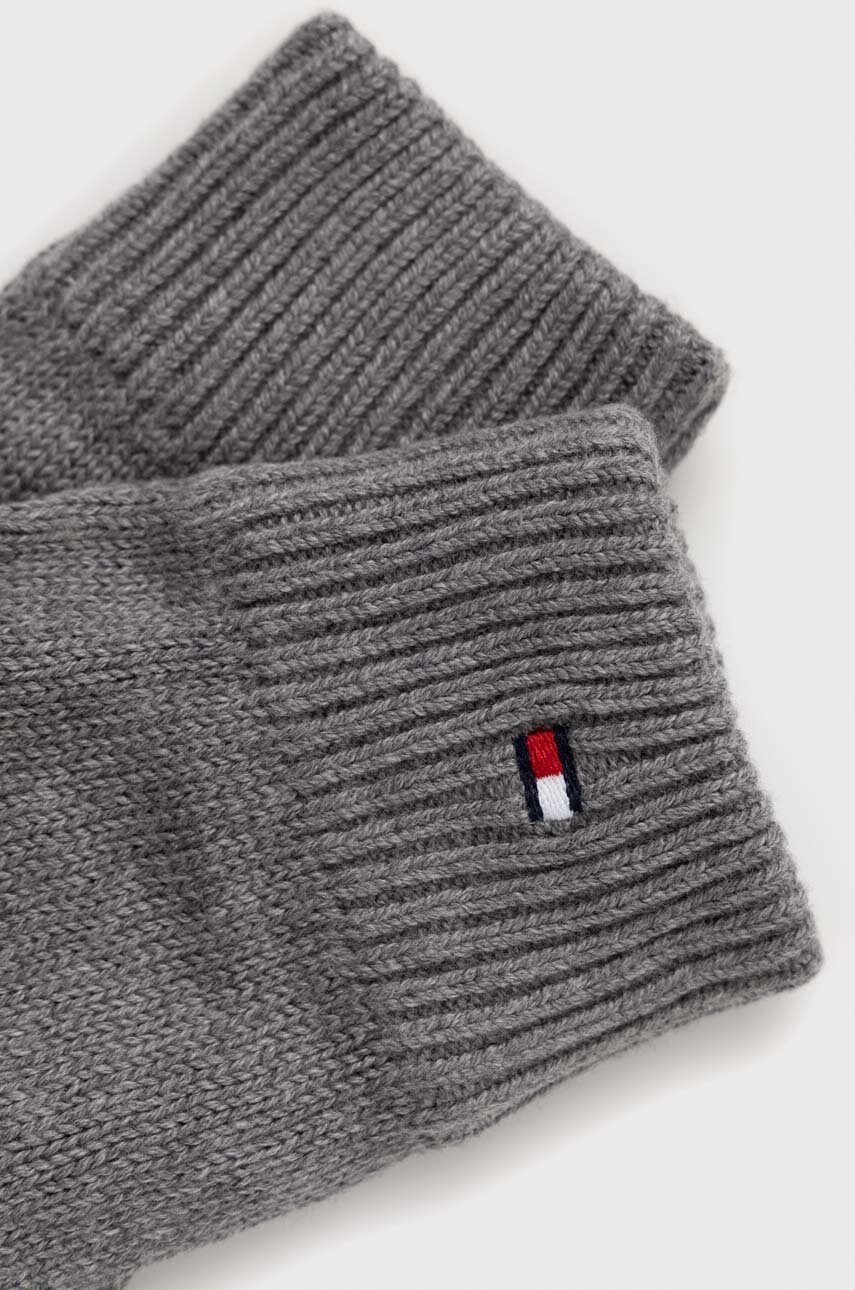 Tommy Hilfiger Ръкавици с кашмир в сиво - Pepit.bg